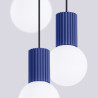 Lampada a sospensione HALO 3P ultramarine