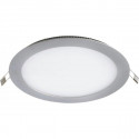 Downlight panel 18W redondo PLATA