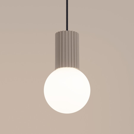 Lampe suspendue HALO 1 taupe