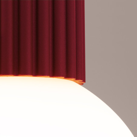 Plafond HALO burgunderrot IP44