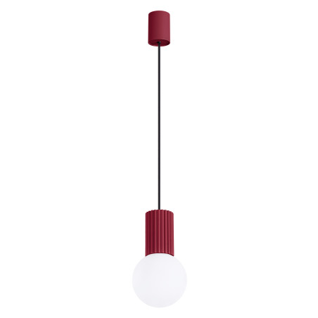 Pendant lamp HALO 1 burgundy