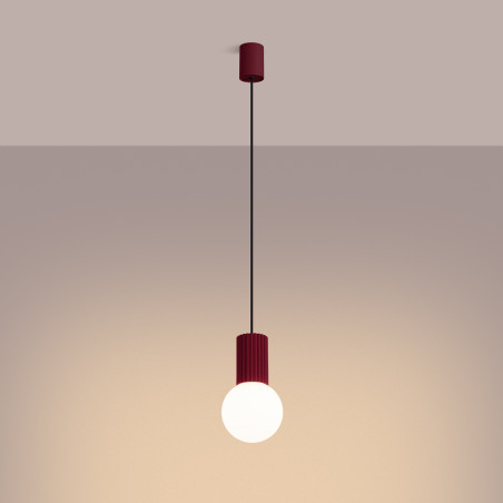 Lampada a sospensione HALO 1 bordeaux