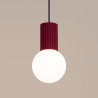 Candeeiro suspenso HALO 1 burgundy