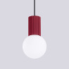 Pendant lamp HALO 1 burgundy