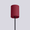 Pendant lamp HALO 1 burgundy