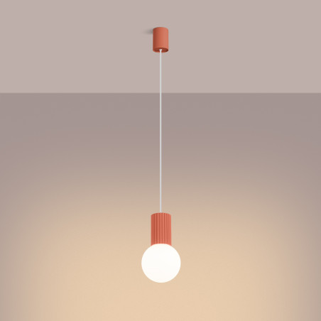 Lampada a sospensione HALO 1 peach