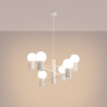 Lustre HALO 6 blanc