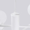 Lampadario HALO 6 bianco