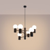 Chandelier HALO 6 black
