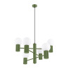 Lampadario HALO 6 verde oliva