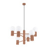 Lampadario HALO 6 moka