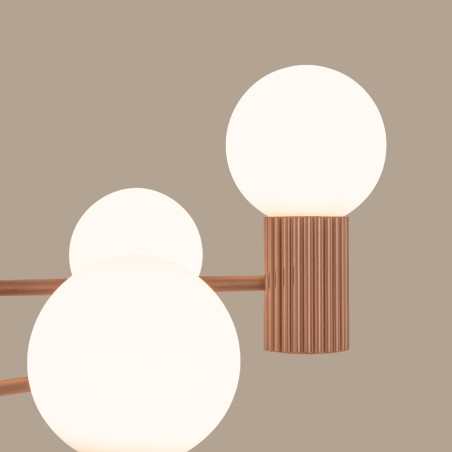 Chandelier HALO 6 mocha