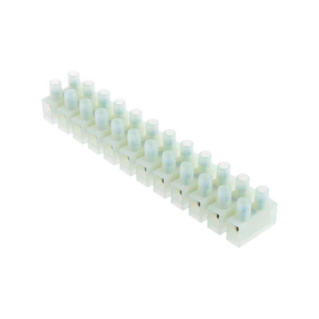 Bloque clemas de tornillo 12 vías 6mm²