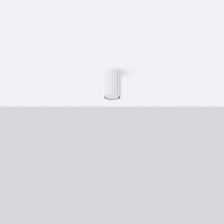 Lampada da soffitto KARBON 10 bianco
