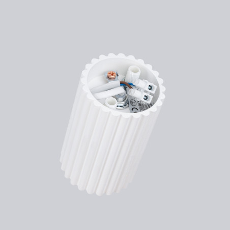 Lámpara de techo KARBON 10 blanca