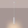 Lampe suspendue KARBON 1 blanc