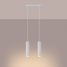 Pendant lamp KARBON 2 white