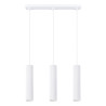 Pendant lamp KARBON 3L white