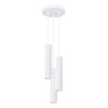Candeeiro suspenso KARBON 3P branco
