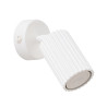 Candeeiro de parede KARBON branco com interrutor