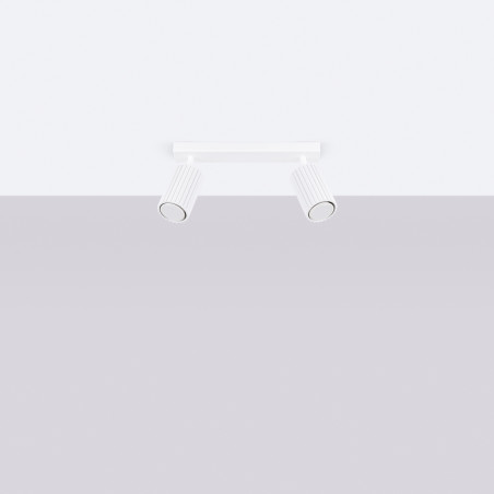 Lampada da soffitto KARBON 2 bianco