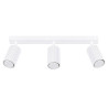 Ceiling lamp KARBON 3L white