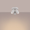 Plafond KARBON 3P weiß