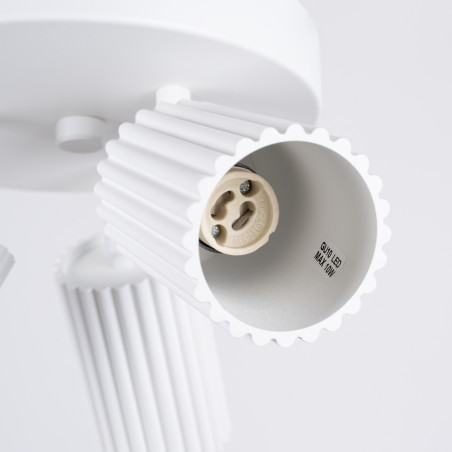 Ceiling lamp KARBON 3P white