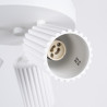 Ceiling lamp KARBON 3P white