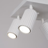 Lampada da soffitto KARBON 4 bianco
