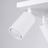 Lampada da soffitto KARBON 4 bianco