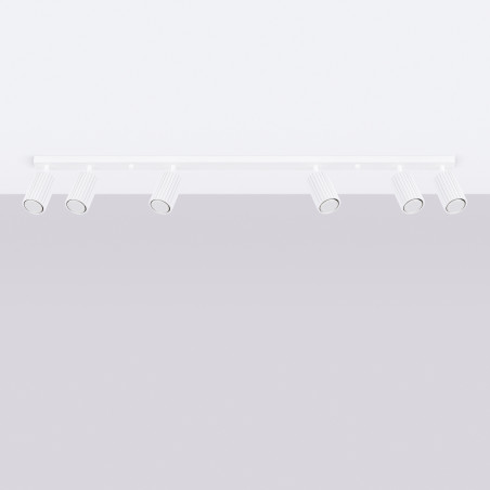 Plafonnier KARBON 6L blanc