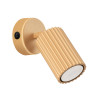 Candeeiro de parede KARBON dourado com interrutor
