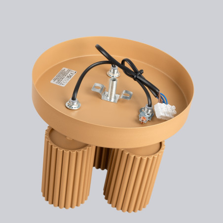 Candeeiro de teto KARBON 3P dourado