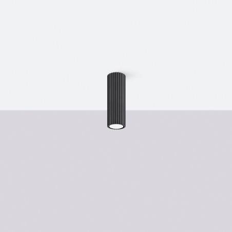 Ceiling lamp KARBON 20 black