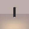 Lampada da soffitto KARBON 30 nero