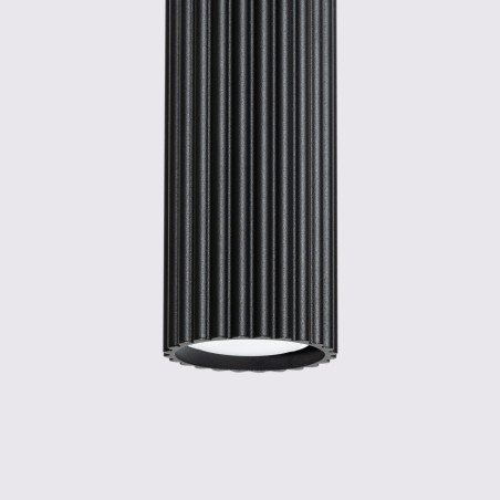 Pendant lamp KARBON 1 black