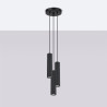 Lampe suspendue KARBON 3P noir