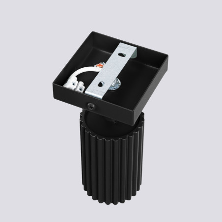 Lampada da parete KARBON nero