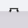 Ceiling lamp KARBON 2 black