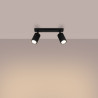 Ceiling lamp KARBON 2 black