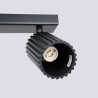 Lampada da soffitto KARBON 2 nero