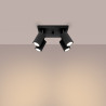 Candeeiro de teto KARBON 4 preto