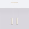 Lampada a sospensione KARBON 2 beige