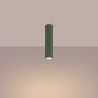 Ceiling lamp KARBON 30 olive green