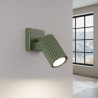 Wall lamp KARBON olive green