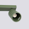 Lampada da soffitto KARBON 3L verde oliva