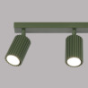 Lampada da soffitto KARBON 3L verde oliva