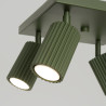 Ceiling lamp KARBON 4 olive green