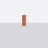 Plafonnier KARBON 20 rouge ocre